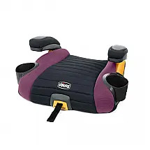 Assento Elevador Infantil Chicco GoFit Plus sem Encosto com LATCH 18 a 50 kg Largura 43 cm Rosa Vivaci