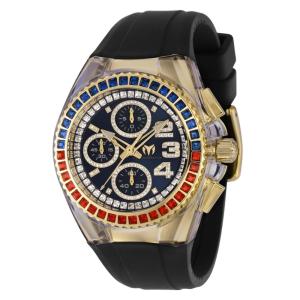 Relgio feminino TechnoMarine Cruise Glitz - 40 mm. Preto ZG-TM-121048