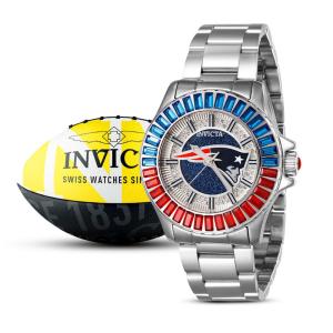 Relgio feminino NFL New England Patriots - 38 mm. Ao 42048