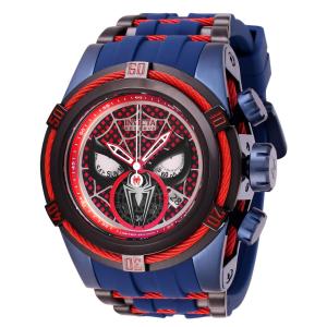 Relógio Masculino Marvel Spiderman, Invicta 27048, Azul, Vermelho e Preto