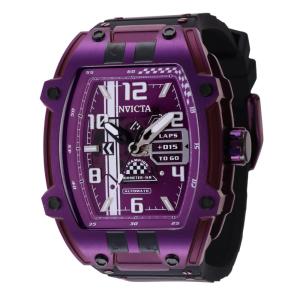 Relógio Masculino Invicta S1 Rally Diablo Automático, Preto e Roxo 44148