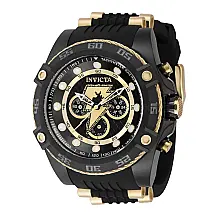 Relgio masculino DC Comics Black Adam - 52 mm. Ouro. Preto 41248