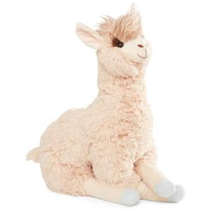 Pelúcia Llama 66 cm de Altura com Design Realista para Crianças Acima de 3 Anos, Melissa & Doug, Branca