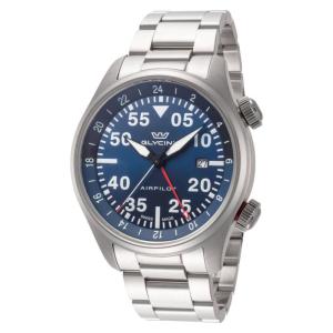 Relógio Masculino Glycine Airpilot GMT 44 Swiss Ronda GL802 Ronda Calibre 515 - 44mm. Nenhum GL0348