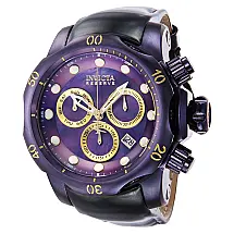 Relógio Masculino Analógico de Quartzo 53,7mm, Invicta Reserve Venom 40548, Roxo