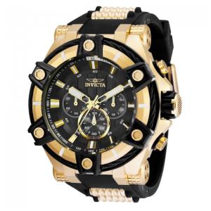 Relógio Masculino Invicta Bola 52mm Ouro Preto - Estilo e Elegância Masculina