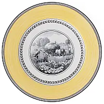 Prato para Jantar de 30 cm, Elegância e Praticidade em Sua Mesa com Formato Redondo e Material de Porcelana, Villeroy Boch, Amarelo