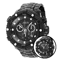 Relgio masculino reserva Huracan Shutter Swiss Ronda Z60 calibre - 53 mm. Preto 41748