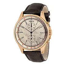 Relgio masculino vintage - 44 mm. Castanho Escuro 40848