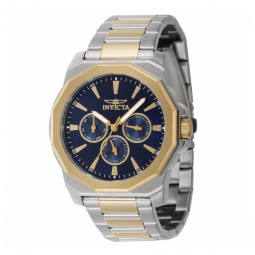 Relógio Masculino Invicta Speedway Multifuncional 42mm, Dourado, Aço 46848