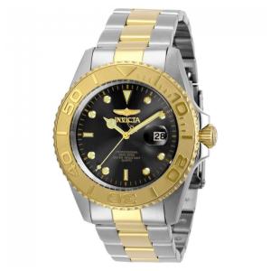 Relgio masculino profissional - 43 mm. Ao. Ouro 29948