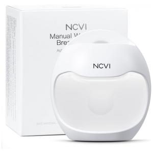NCVI Manual Wearable Breast Pump Breastmilk Collector, Hands Free Portable, Natural Expression, Breast Feeding Essentials Astronaut Series