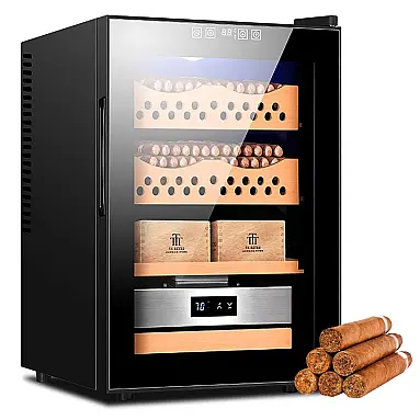 Humidor Refrigerado CFDZCP Preto 50L