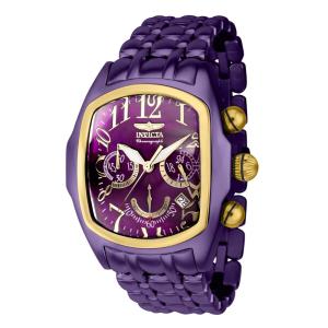 Relógio Masculino Invicta Lupah com Mostrador Madrepérola 44, Roxo 43158