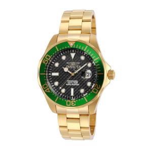 Relógio Masculino Pro Diver, Invicta 14358, Dourado, Preto e Verde