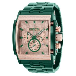 Relógio masculino Invicta Speedway 3.21 Carat Diamond , verde 39458