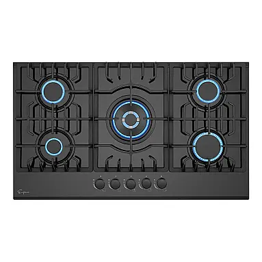 Cooktop a gás 5 queimadores