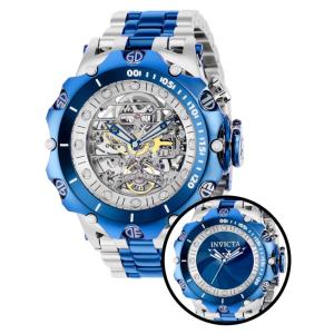 Relgio Masculino Reserva Venom Shutter Automtico com Mostrador - 51mm. Ao. Azul Escuro 36658