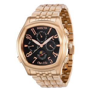 Relógio masculino Objet D Art Automático - 42 mm. Ouro Rosa 37658