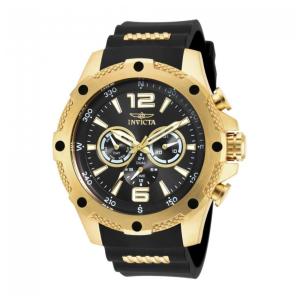 Relógio Masculino Invicta I-Force 50 mm, Ouro Preto, Estilo e Sofisticação