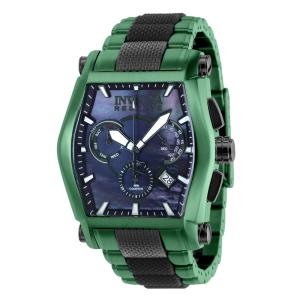 Relógio Masculino Invicta Reserve com Mostrador Madrepérola e Pulseira Intercambiável, Preto e Verde 40958
