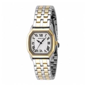 Relógio Feminino Invicta Wildflower 27mm, Dourado, Aço 48958