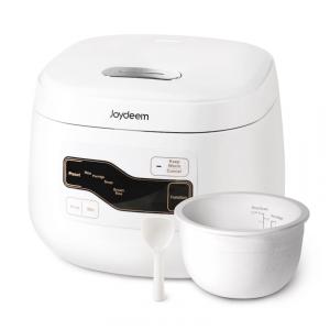 Panela de Arroz Elétrica de Cerâmica 2L com Display LED, e 4 Menus Predefinidos, 110V, Joydeem FD20SW, Branca