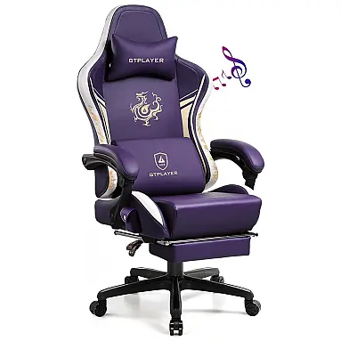 Cadeira Gamer Reclinável e Giratória
