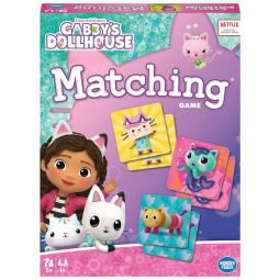 Jogo de Memória Gabbys Dollhouse da Wonder Forge - Construa Foco e Memória com Gabby, Pandy Paws e Mais - Atividade Divertida