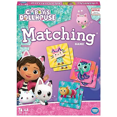 Jogo de Memória Gabbys Dollhouse