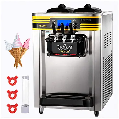 Máquina de Sorvete Comercial VEVOR,