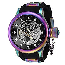 Relgio Masculino Pro Automtico - 51,5mm. Preto. Iridescente 39168