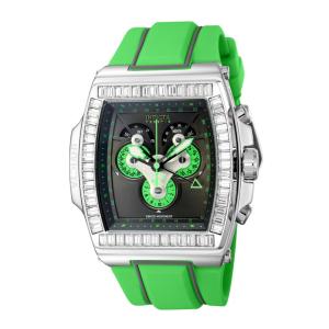 Relgio masculino reserva S1 Rally Diablo Swiss Ronda 5040.F calibre - 51,3 mm. Cinza. Verde 43368