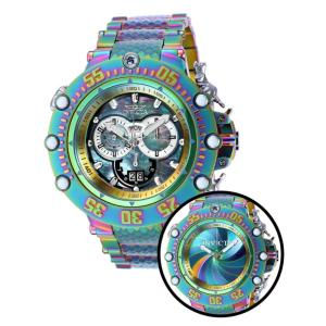 Relógio Masculino Subaqua com Mostrador Madrepérola, Invicta 35468, Prata e Iridescente