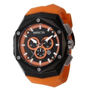 Relógio Masculino S1 Rally Monolith Swiss Ronda 5030.D Calibre - 52mm. Laranja 45568
