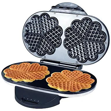 Máquina de Waffle Heart com
