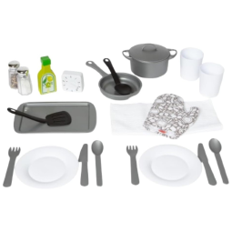 Kit Utensílios de Cozinha Infantil com 22 Peças para Crianças Acima de 3 Anos, Melissa & Doug