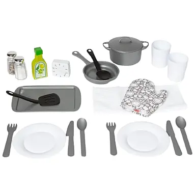 Kit Utensílios de Cozinha Infantil