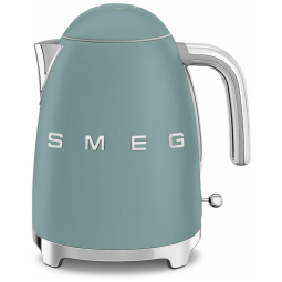 Chaleira Elétrica SMEG 50s Retro Style de 7 Copos com Desligamento Automático, Base Removível e Indicador de Água - Verde
