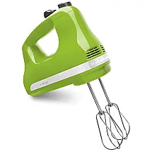 KitchenAid Batedeira 5 velocidade Ultra Power Hand Mixer, Maçã Verde 110V