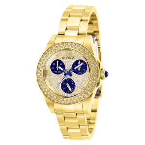 Relgio feminino anjo - 34 mm. Ouro 28478