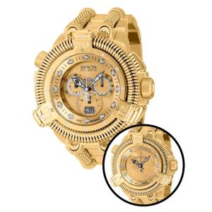 Relgio masculino King Python Shutter Swiss Ronda 5050.C calibre - 50 mm. Ouro 40578