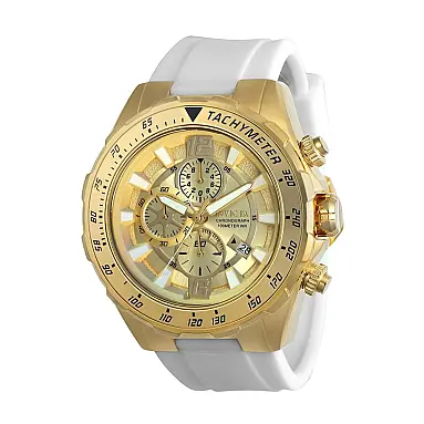 Relógio Masculino Invicta Aviator, Branco