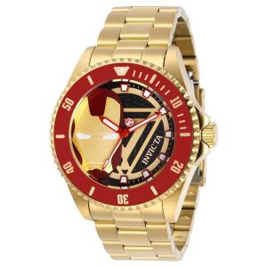 Relgio masculino Marvel Tony Stark - 44 mm. Ouro ZG-29678