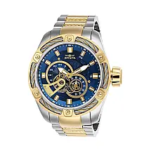 Relgio Masculino Bolt Automtico - 52mm. Ao. Ouro ZG-26778
