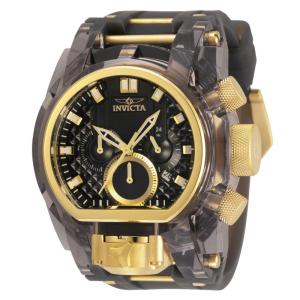 Relgio masculino Bolt Zeus Magnum - 52 mm. Ouro. Preto 34878