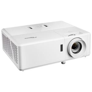 Projetor Laser 4K 4000 Lumens com Zomm 1,3X Projeção de até 100 Polegadas, OPTOMA HZ39HDR, Branco