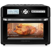 Forno Mtifuncional, 18L, 10 em 1, 1500W, 110v, CROWNFUL TO5712T UL, Preto