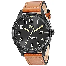 Relógio Masculino de Quartzo, com Pulseira de Couro, LACOSTE 2011021, Marrom