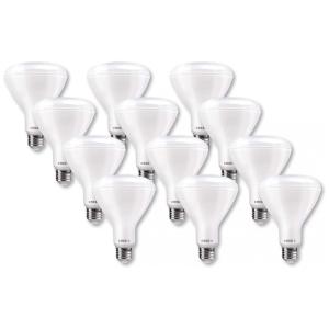 Lâada LED Potência 65W Base E26 Natural 2700K, 12 Unidades, CREE LIGHTING TBR30 06527FLFH25 12DE26 1 E1 MP, Branco